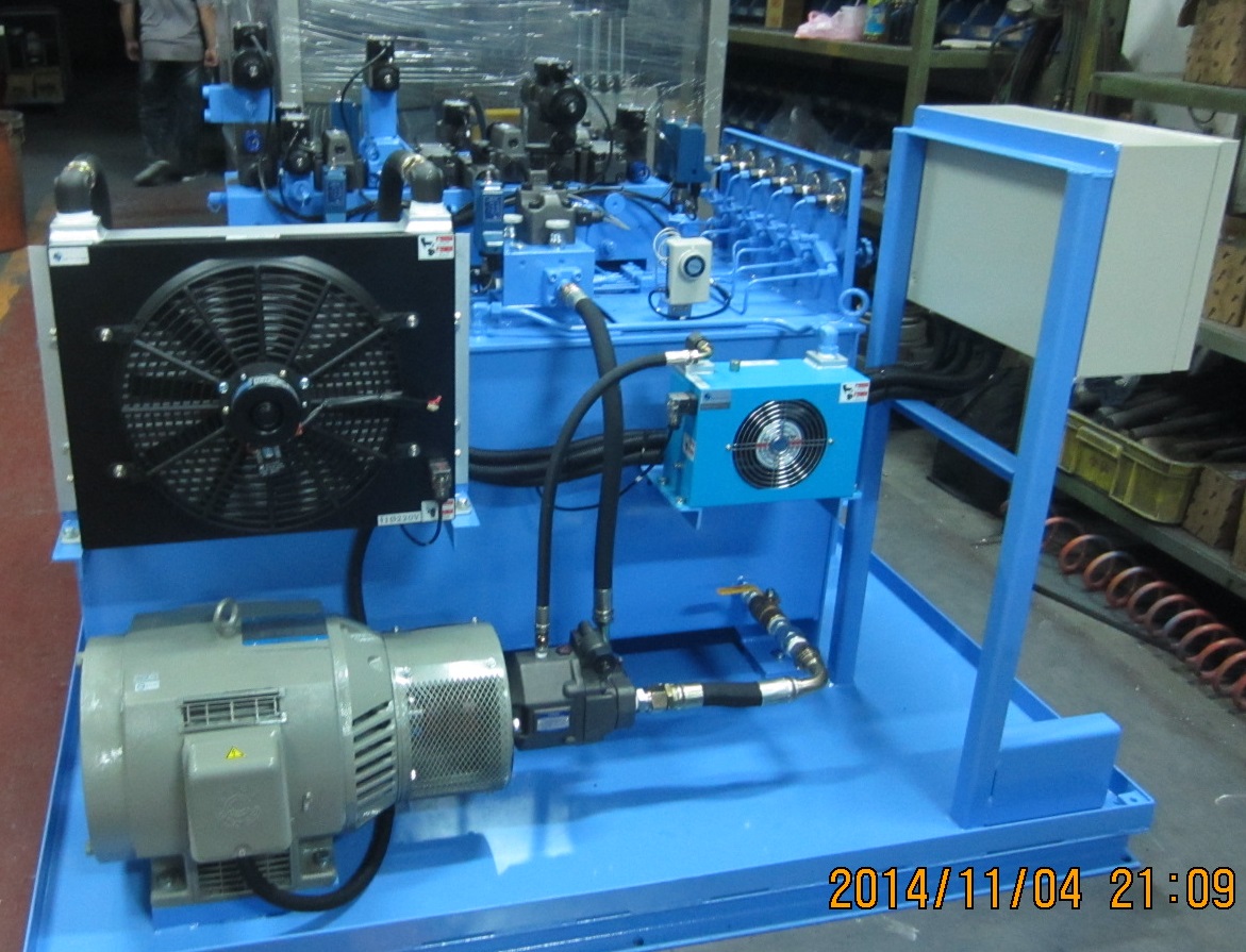 造紙機油壓系統 Paper machine hydraulic system